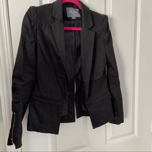Blazer With Zippers